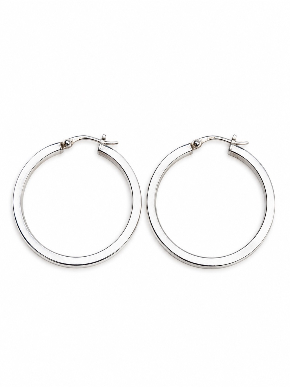 Sterling Silver Hoop Earrings